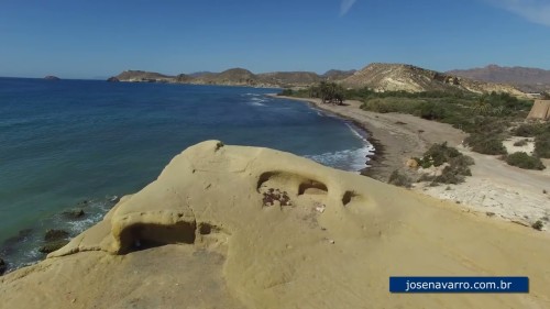 playas de almeria desde el aire